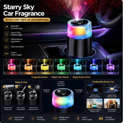 Starry Sky Car Fragrance Diffuser