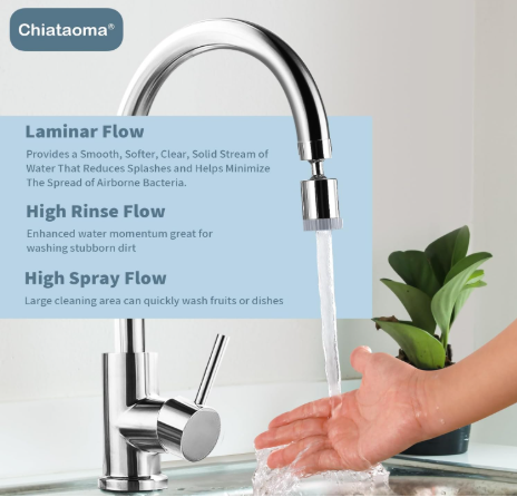 3-function Faucet Nozzle