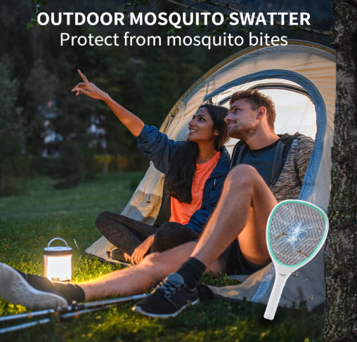 Handheld Bug Zapper Racket Electric